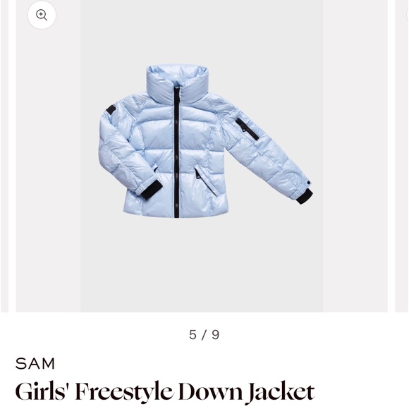 SAM Girls' Freestyle Down Jacket